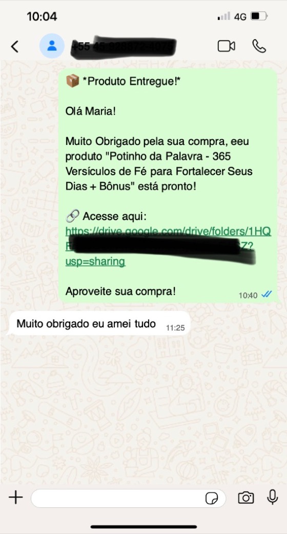 Depoimento de cliente satisfeito 4